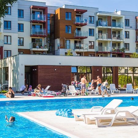 Apartament pomarańczowy z basenem,sauną-blisko morza. Kołobrzeg Zewnętrze zdjęcie
